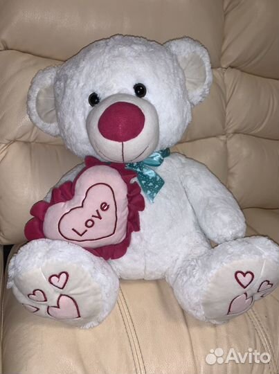 Плюшевый медведь большой(Ищет новый дом )