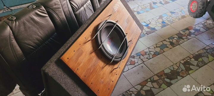 Сабвуфер Alpine SWR 12дюймов усилок Warhead 1.1800