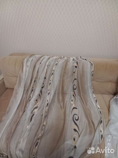 Занавески шторы тюль бу