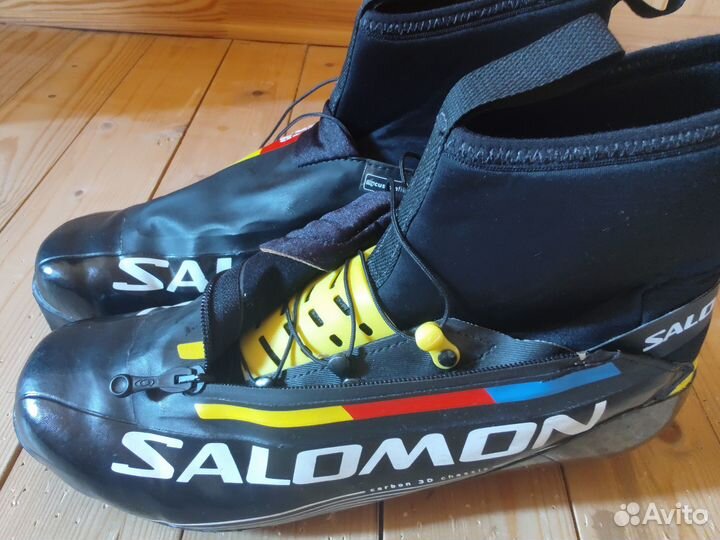 Лыжные ботинки Salomon SNS Pilot с креплениями