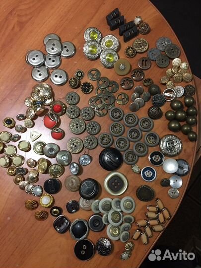 Пуговицы старинные