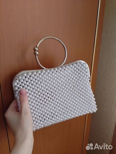 Готовая сумка из бусин