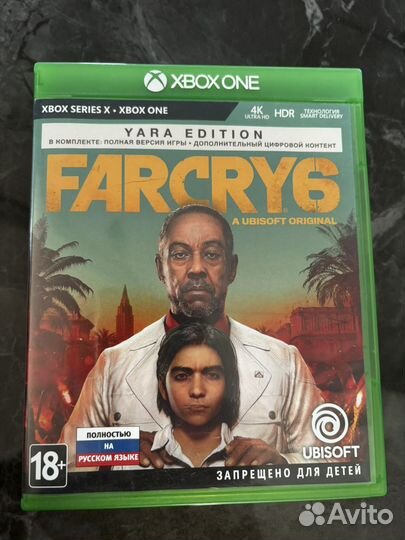 Диск на xbox one/xs Far Cry 6
