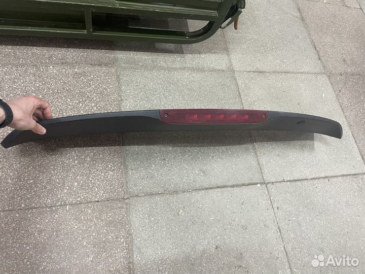 Спойлер задний (антикрыло) ford focus 2 restyling