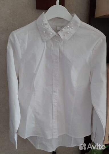 Блузка школьная для девочки 140-152