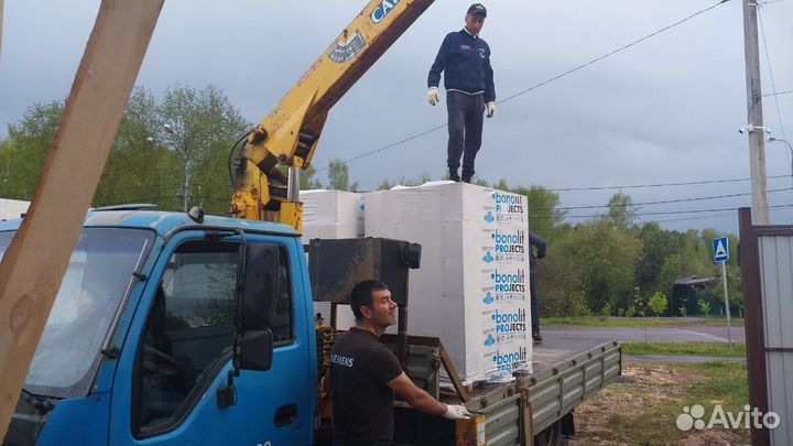 Газоблоки, Пеноблоки с завода Бонолит