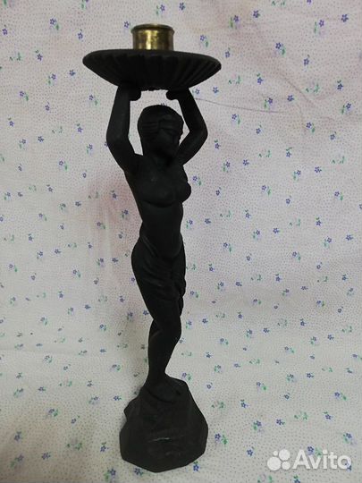 Подсвечник статуэтка дева