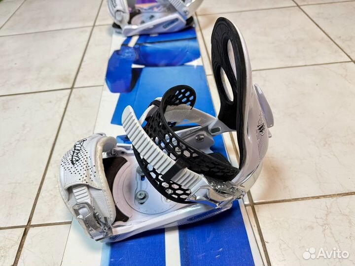 Сноуборд комплект Step Сhild -149+Black Fire-S/M