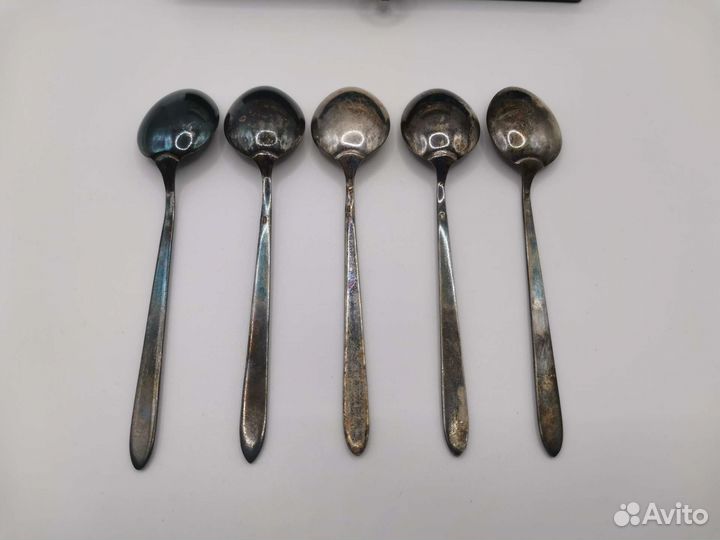 Ложки чайные Посеребренные мнц РСФСР (Ч)