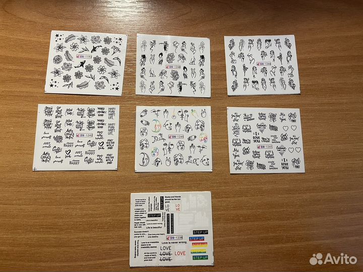 Наклейки для маникюра