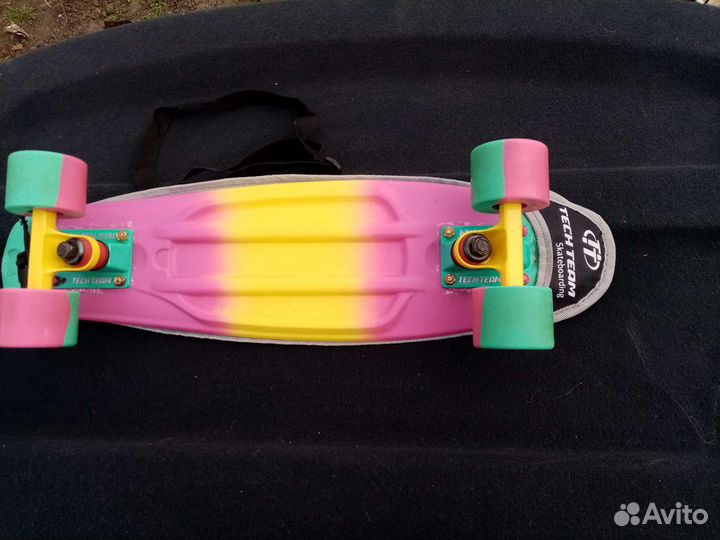 Скейтборд tech team multicolor