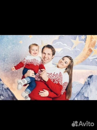 Фэмили лук для новогодней фотосессии