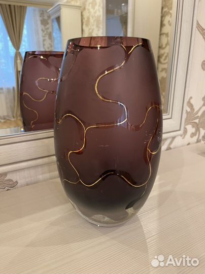 Ваза/ваза для цветов/фиолетовая