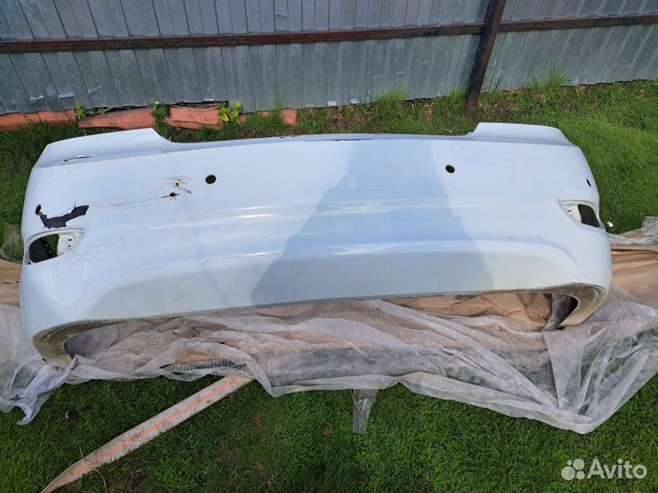 Бампер задний solaris 2014