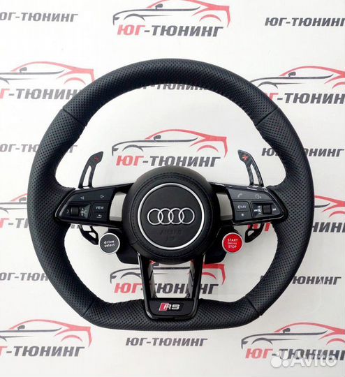 Руль audi RS с подушкой безопасности