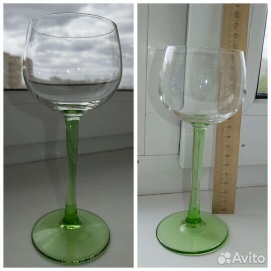 Фужеры Чехословакия. Вазы Югославия