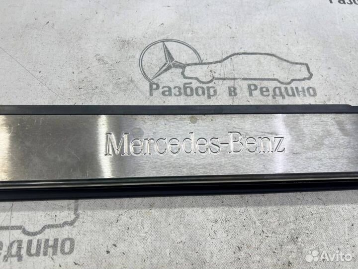 Накладки порогов внутренние w215 CL-class 113.9