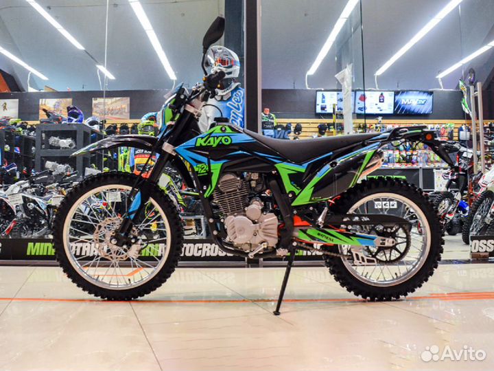Мотоцикл эндуро Kayo T2 250 Enduro 21/18 птс