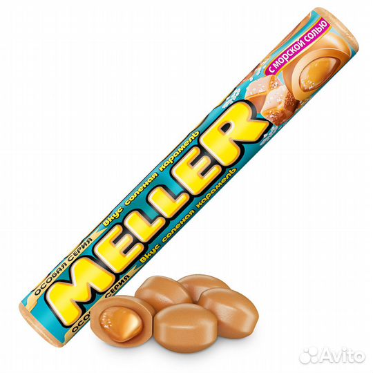 Ирис meller солёная карамель 38г