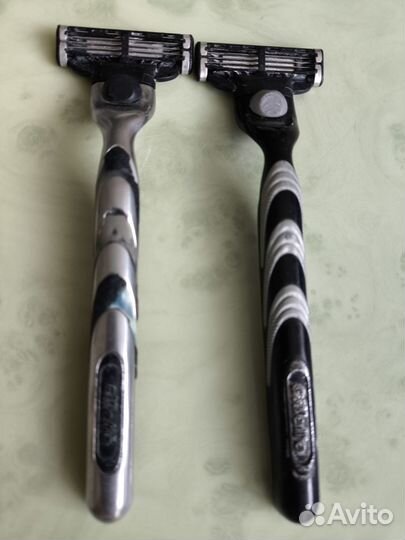 Бритвенные станки Gillette mash 3 и mach 3 turbo