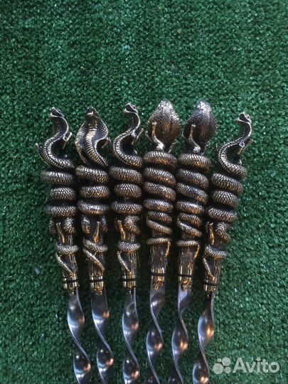 Набор шампуров с ручками Кобра