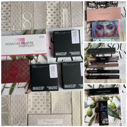 Тени для век lime crime, too faced