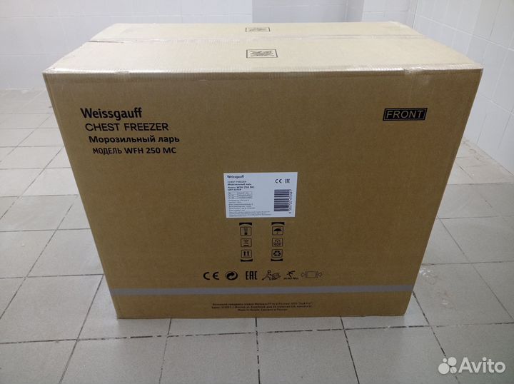 Морозильный ларь Weissgauff WFH 250 MC