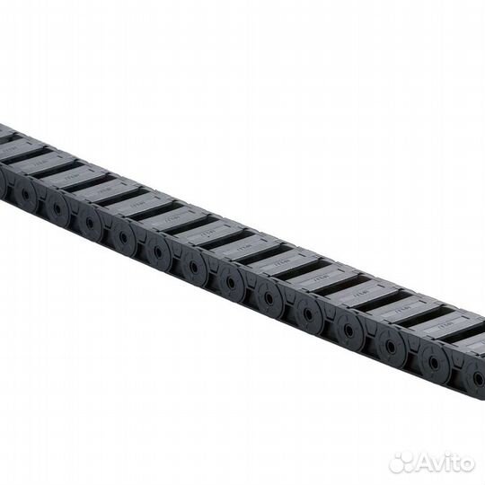 Гибкий пластиковый кабель-канал AK18BF01 (полузак