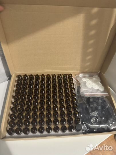 Бутылочки 100 штук по 10мл