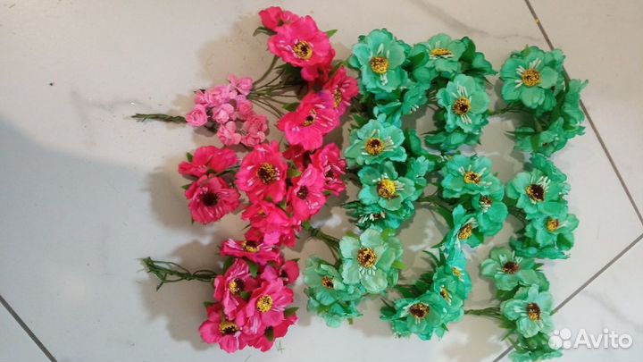 Цветы для скрапбукинга