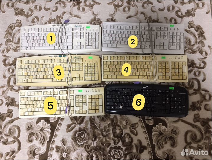 Клавиатуры для пк (PS/2 и USB модели)