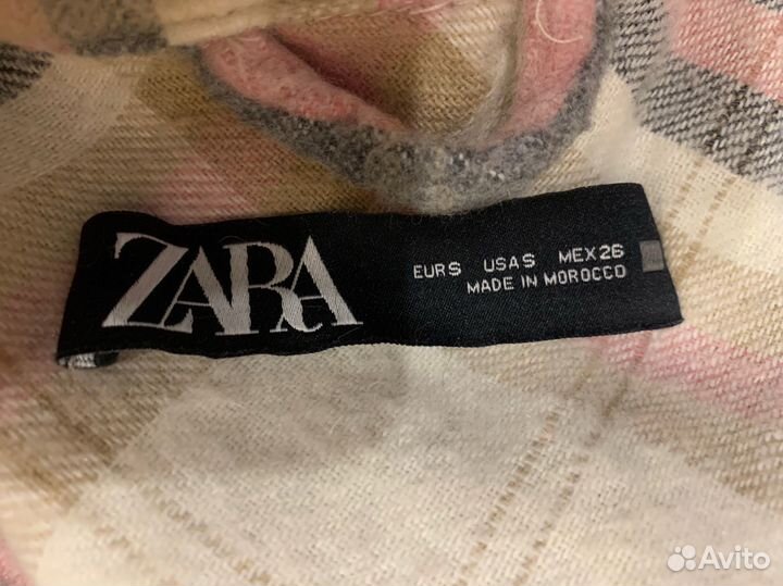Куртка рубашка zara женская