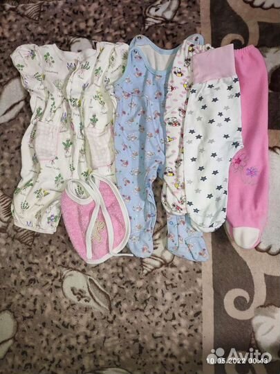 Детские вещи пакетом для девочек