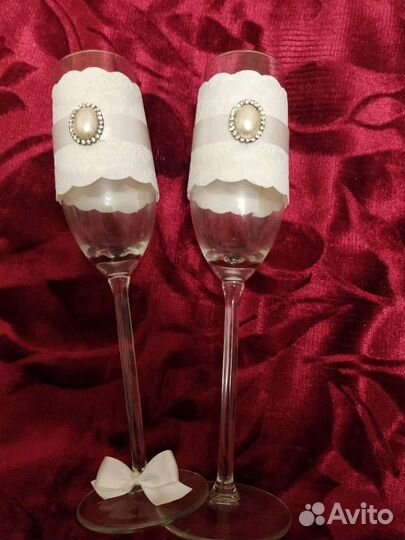 Свадебные бокалы