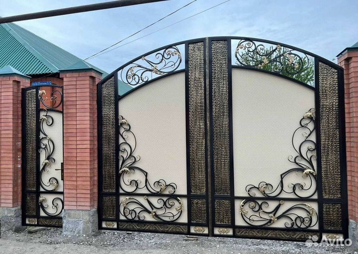 Кованые ворота
