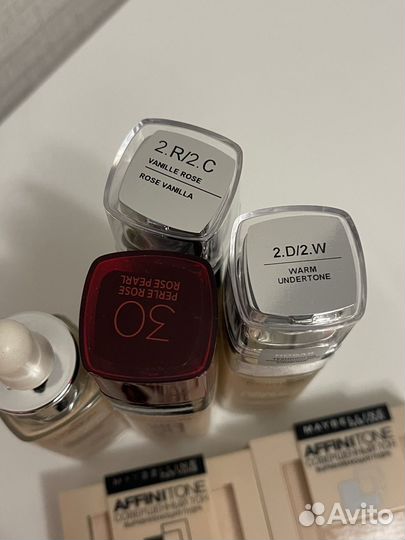 Тональный крем и пудра