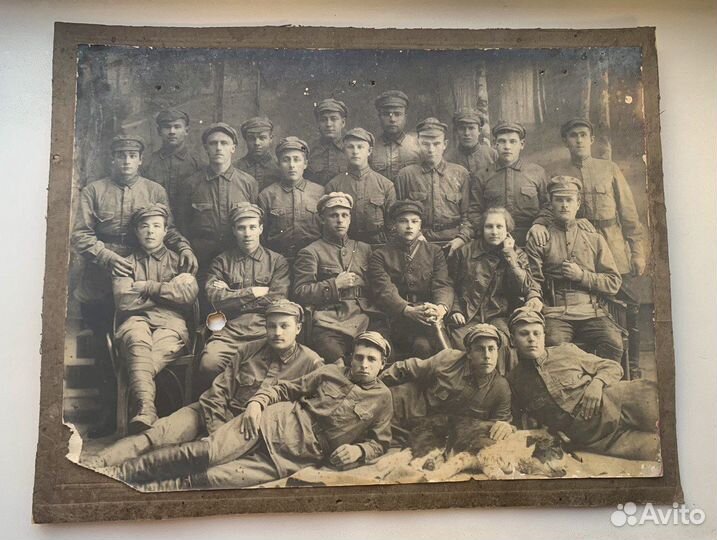 Старинные фотографии. Ранние советы. Военные