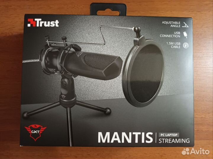 Микрофон Trust GXT 232 mantis