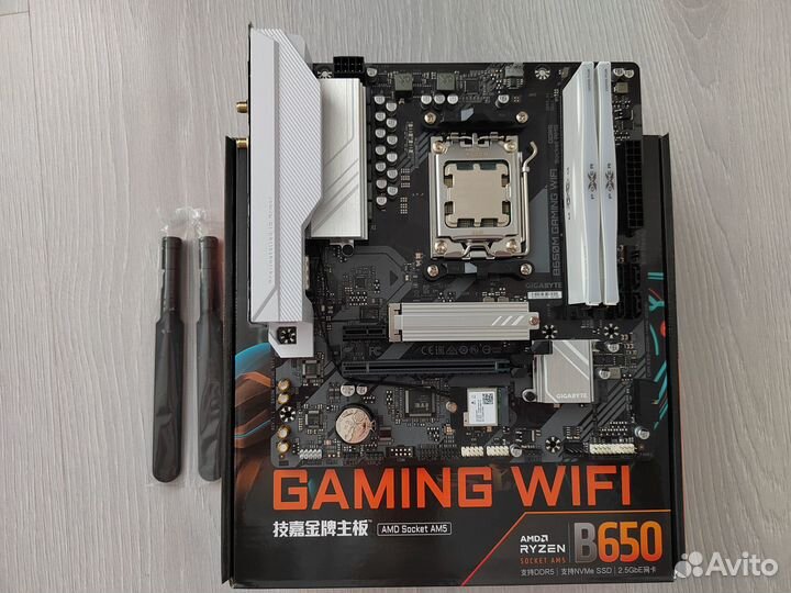 Комплект B650M gaming wifi+R 5 7600X+32 Гб DDR5