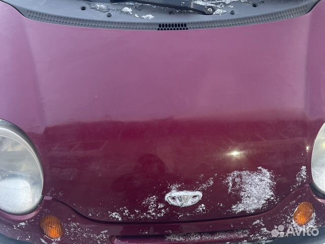 Капот деу матиз