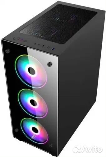 Корпус 1stPlayer firedancing V3-A (V3-A-4R1) Black