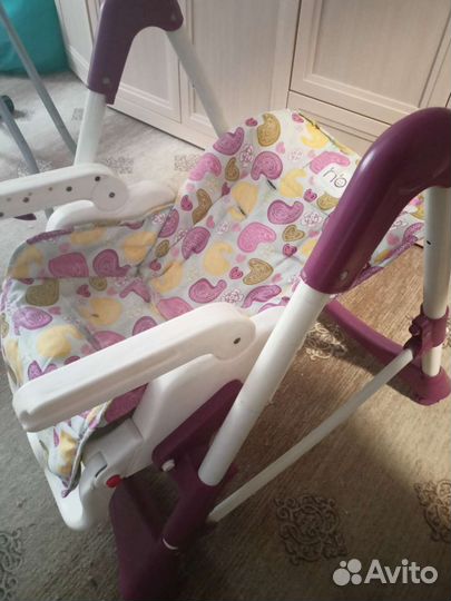 Стульчик для кормления happy baby