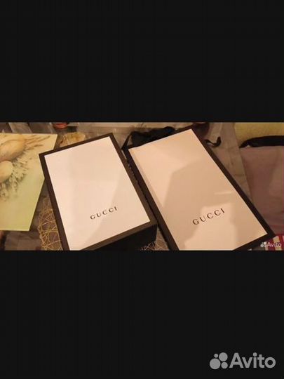 Gucci коробки пакеты оригинал