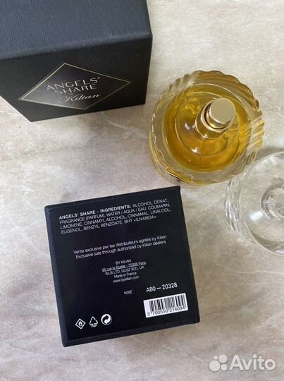 Kilian angels’ share