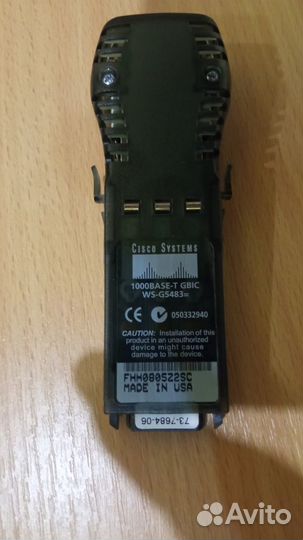 Трансивер Cisco 1000base-T gbic WS-G5483