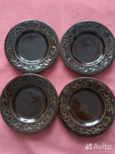 Керамическая тарелка, блюдца СССР