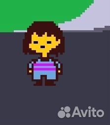 Толстовка frisk из игры Undertale