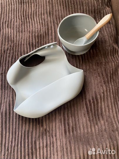 Силиконовая посуда для малышей