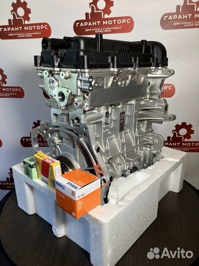 Новый двигатель на hyundai Solaris Kia Rio 1.6\1.4