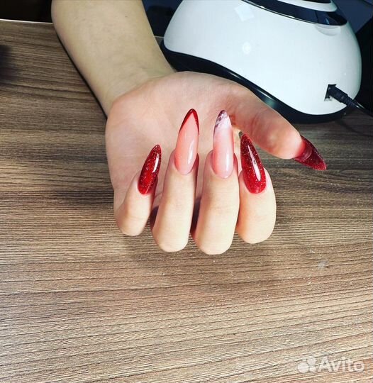 Маникюр педикюр наращивание